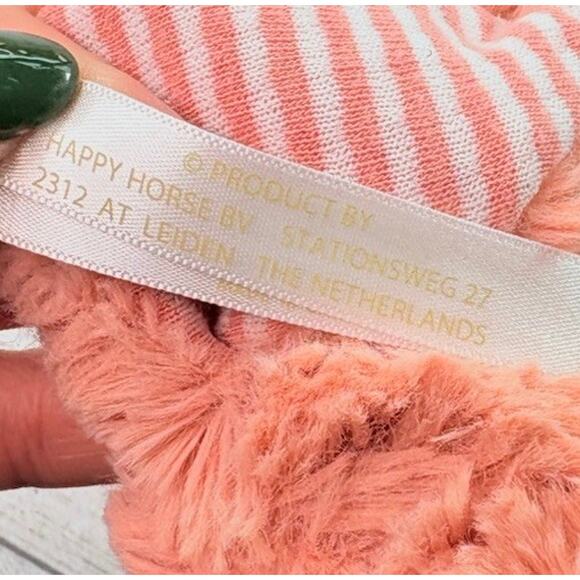 Happy Horse Emily Elephant Tuttle Lovey Plush Pink Soft Security Blanket - Picture 6 of 6